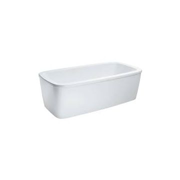 Laufen Rectangular with centre outlet 1800 x 800 x 620mm 2.9613.5.000.000.1