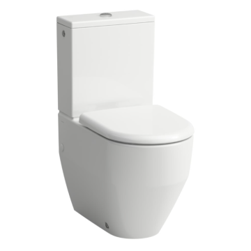 Laufen Rimless Floorstanding fully back to wall close-coupled WC Horizontal or Vertical 8.2596.2.400.000.1 
