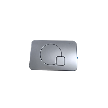 Pura Bathrooms / Vigante Dual Flush Plate Satin Chrome H5