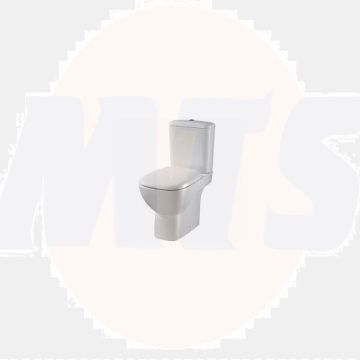 TWYFORD MODA TOILET SEAT AND COVER STANDARD CLOSE BOTTOM FIX MD7815WH