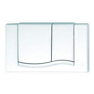 Mepa flush plate MepaWave 420505 matt chrome, for cistern (old) A21 E21