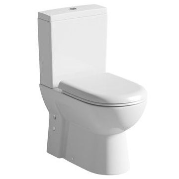 Micro Space Short Projection Standard Toilet Seat - White DISA0074