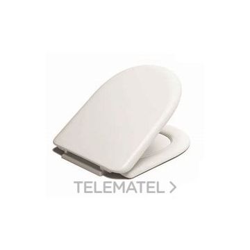MILOS WC cover with hinge A-80P 393-452mm white 8426899005773