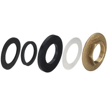 104 887 Viega Mounting set for wall lead-in G-thread Model 1526.414-897