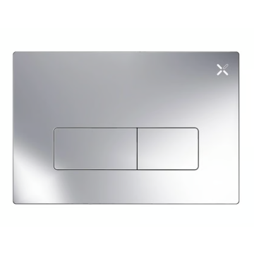 Crosswater MPRO Brushed Chrome Dual Flush Plate 5056553495034