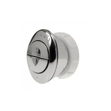 MULTIKWIK MULTIFLUSH REPLACEMENT DUAL FLUSH TOILET PUSH BUTTON IN CHROME  MFVB1B