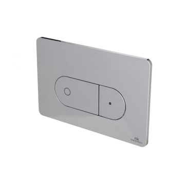 Noken Oval Flush Plate 100104502 Chrome