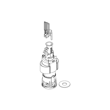 OLI TOPAZ DOUBLE DRAIN VALVE  525106