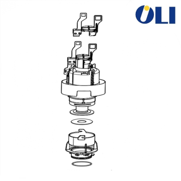 OLIVER / OLI EVO Mechanical flush valve 033125 / 5604005565813