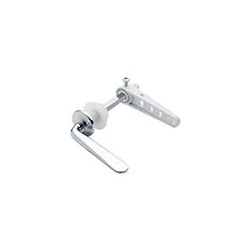 OPELLA Chrome  Toilet Cistern Lever  Handle  -  67045357