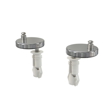 ALCA PLAST P105 Hinges with top installation, stainless steel cover