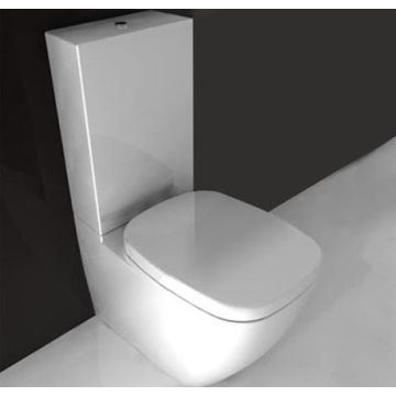 PARISI DIAL TOILET SEAT AND COVER WITH HINGES