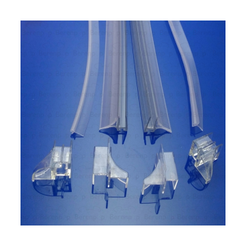 PDPlan Elite E96 leak strip quarter round , set of 2 pieces with corners , 6mm