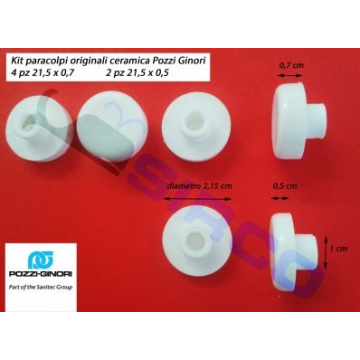 Pozzi Ginori bumper 41981 Toiet Seat Buffers ORIGINAL