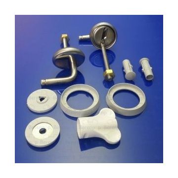 Pressalit BB5P999 Pinocchio set adjustable hinges chrome