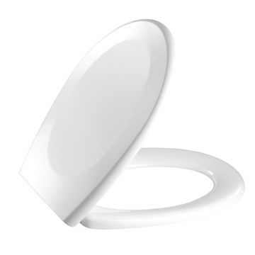 Pressalit 716 Toilet Seat & Cover (Bottom Fix)-716000-D97999  5708590301570