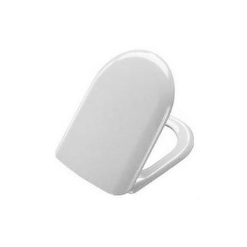 Pressalit 104000-B33999 Villeroy and Boch Magnum toilet seat, white, 995061. White, 104000 B33999