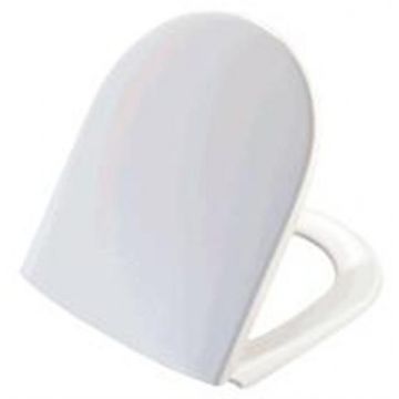 Pressalit Objecta D Toilet Seat and Cover with Stainless Steel Hinges 172011-BQ6999