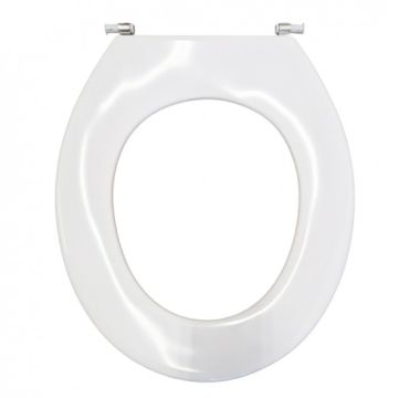 Pressalit Objecta Toilet Seat Without Cover Bottom Fixing Standard Close 53011-UN3999 White