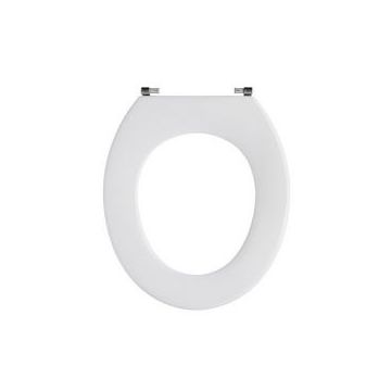 Pressalit Projecta 53011-BY3999 toilet seat without lid white polygiene