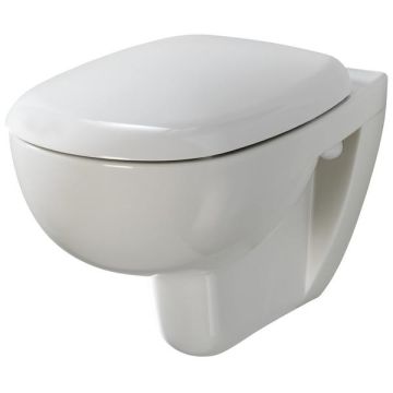 Twyford Quinta seat and cover with stainless steel top Fix  QT7864WH