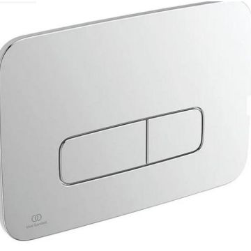 Ideal Standard  Oleas M3 mechanical dual flushplate, Ideal Standard - Chrome  R0123AA