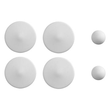 RAK Series 600 Ceramic Toilet Seat buffers White 405243/ H8926140000001