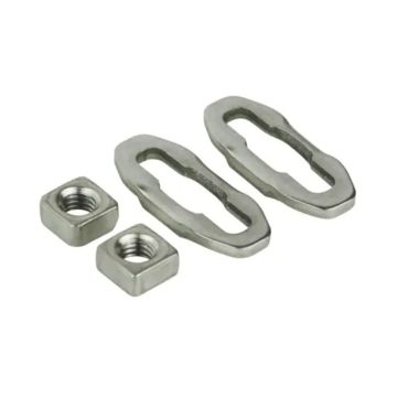 Replacement set for toilet seat hinge Top Fixing Toggles for Top Toilet seats with Blind Hole Fittings Globo VA022
