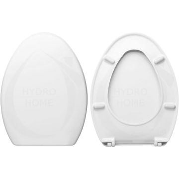 Replacement Tao Hidra Duroplast Toilet Seat White and Cover NOT ORIGINAL (NON RETURNABLE) D034S121K