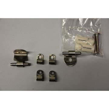 Roca Meridian game seat hinge old steel (I0006300R) Roca Meridian game seat hinge old inox