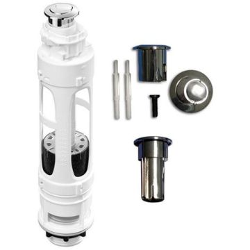 Roca - A822502100 - Porcelain Cistern Universal Flush Mechanism Double Valve