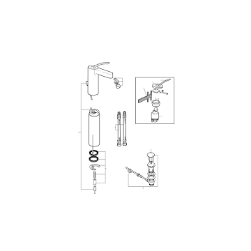 Roca AG0047807R - Kit Cartridge Repair vict-t V1 To V2 Spare - Tap - Griferia Original 
