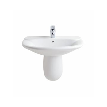 Roca Giralda Wall-hung cloakroom basin 450 x 340mm 1 taphole A327464000