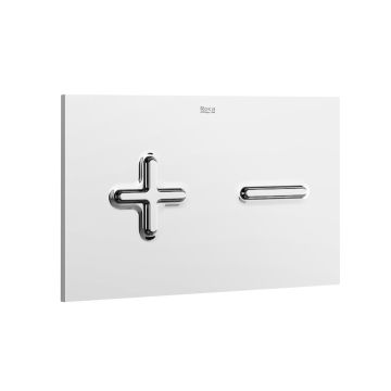 Roca In-Wall PL6 DUAL - Dual flush operating plate for concealed cistern A890085000