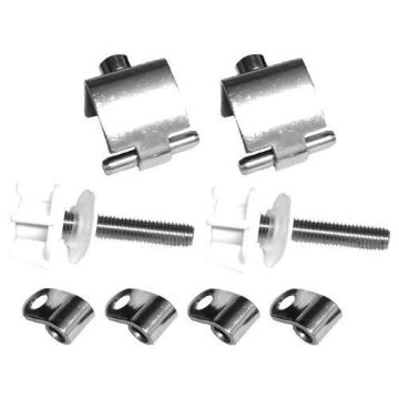 Roca Laura Chrome Toilet Seat Hinges AI0005500R