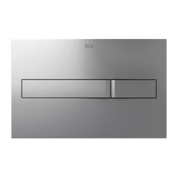 ROCA PL2 A890096005 DUAL FLUSH OPERATING PLATE WHITE & GREY LACQUER