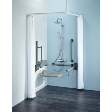 A/Shks S0755LJ Doc M Shower Room Pack Exp Grey