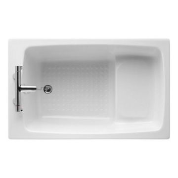 A/Shks S125401 Showertub Plain Bath 1200 Wht