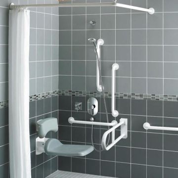 A/Shks S6960AC Con21 Unisex Shower Pack Rails