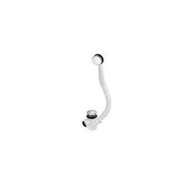 WASTE CHROME 1 1/4 WITH PLUG&CHN SCREW