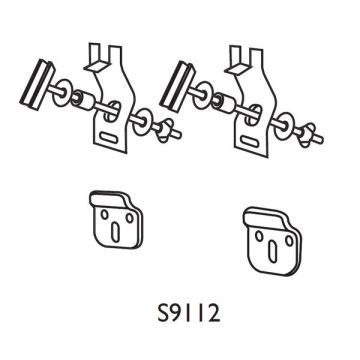 A/Shks S911267 Contour Bracket + Toggle