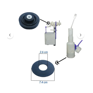 Sanica spares Toilet Cistern Spares Diaphragm and Flush Valve SAN12000 
