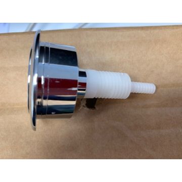 Sanindusa Toilet Cistern Circle Chrome Push button to flush the SOLO 7134 