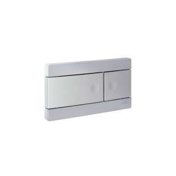 Schwab 360161 Gloss Chrome Flush Plate – Fits 187 UP Concealed Cistern