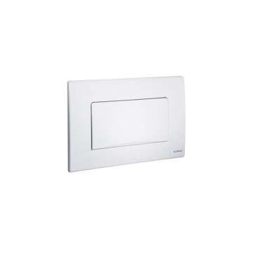 SCHWAB Actuation plate DOTS white, start / stop actuation, 257423
