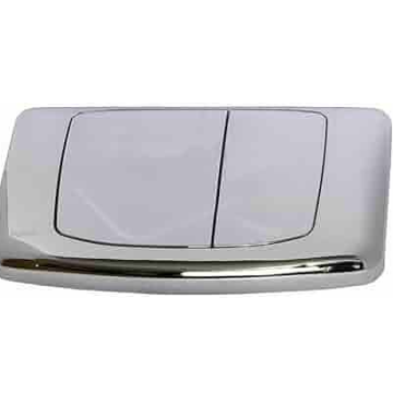 VALSIR VS0828535 polished chrome mechanical dual flush plate
