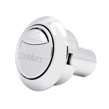 Duravit Logo Chrome Push Button