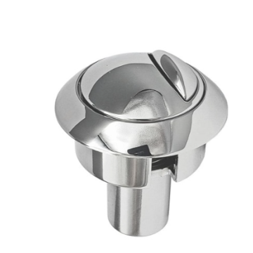 Duravit / Geberit Shiny Chrome dual flush push button for type 230/240