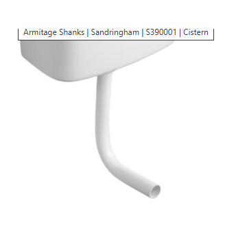 Armitage Shanks Sandringham Flush Pipe