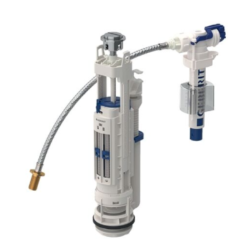 Geberit mechanism type 290-380, dual flush, universal water supply connection, 3/8" 283.354.21.2 5 in 1
